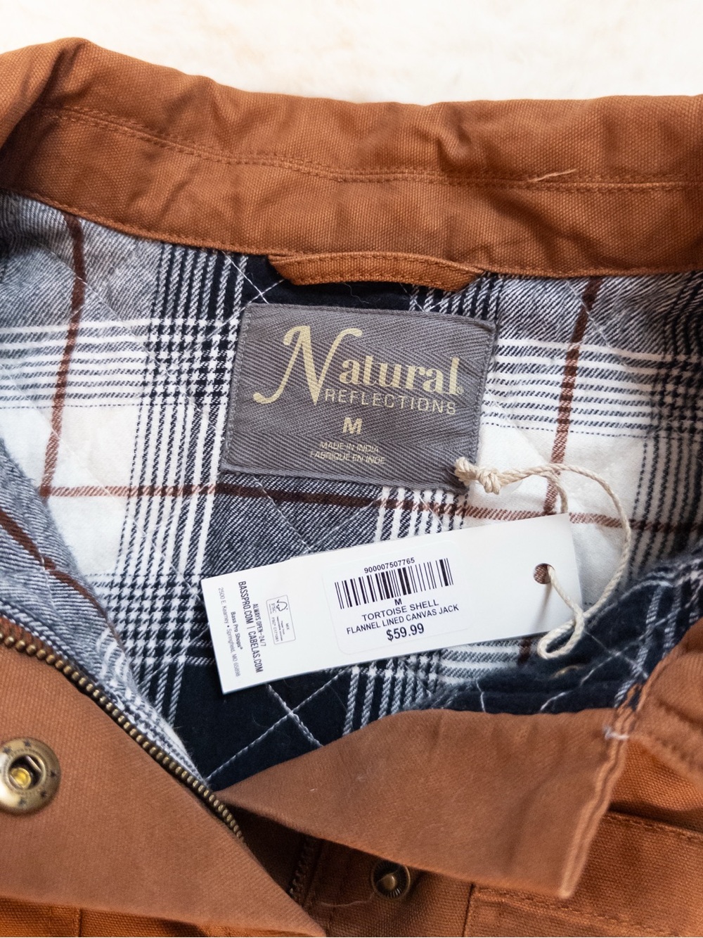 Natural Reflections Rust Utility Jacket - Picture 5 of 10